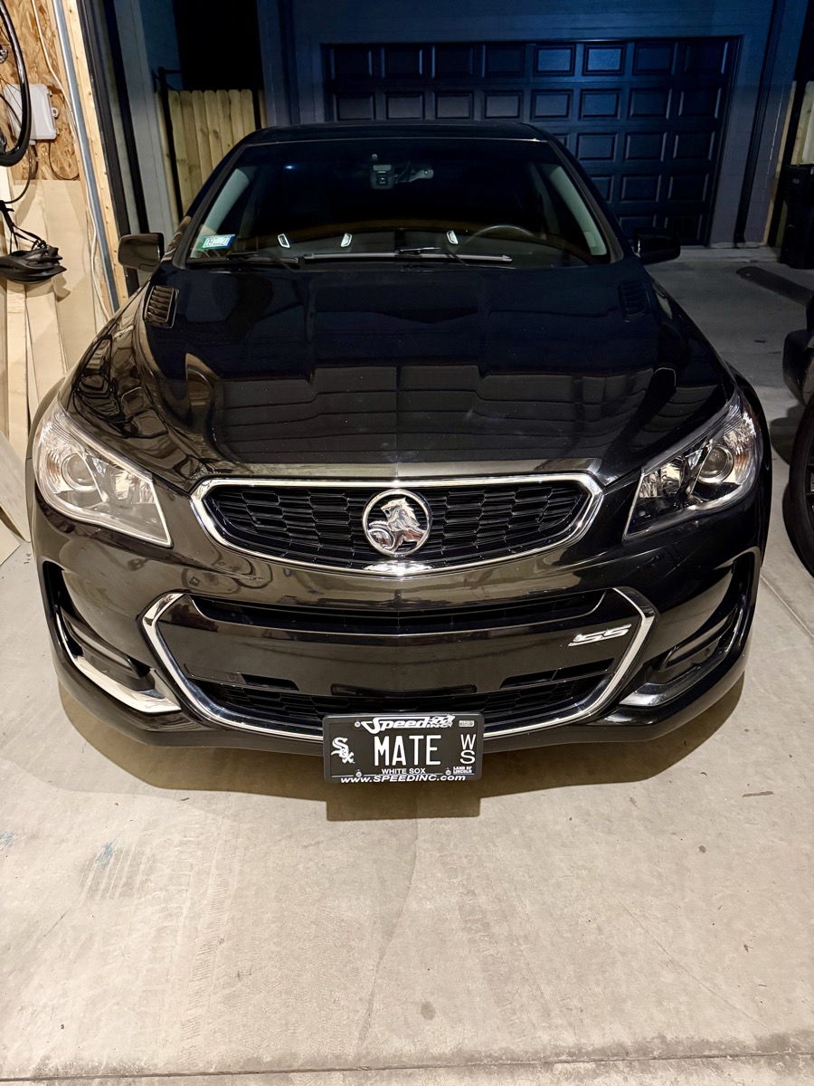 Front of the SS with MATE plate