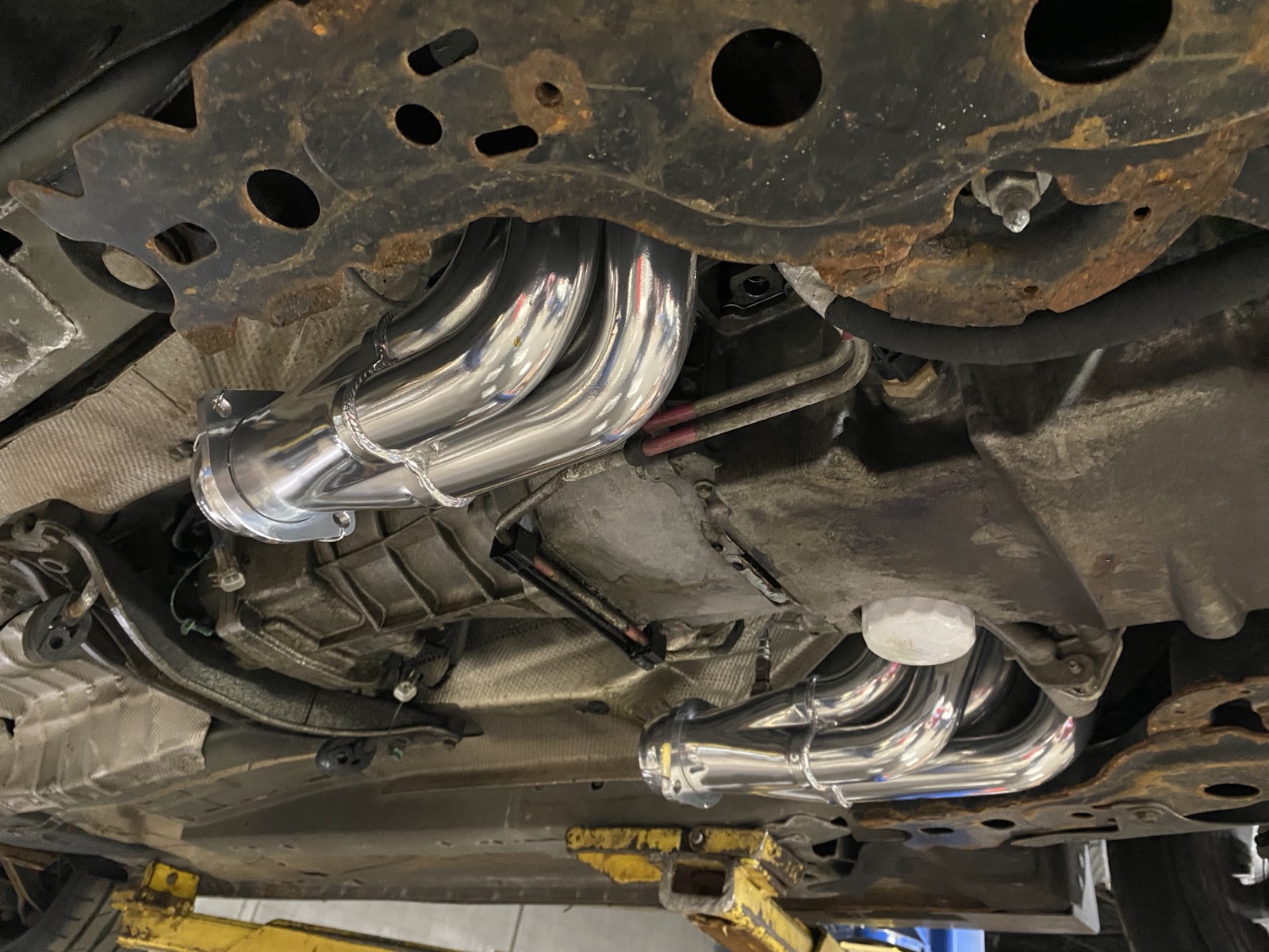 Kooks long tube headers installed